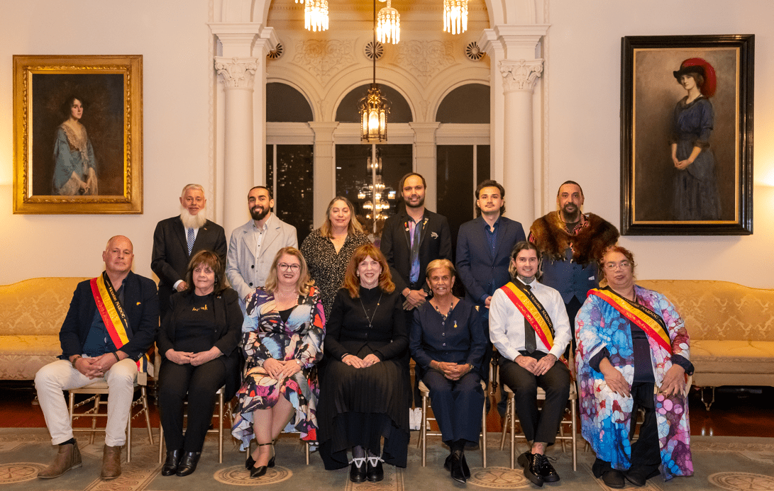 Group photo of NAIDOC Committee, Dignitaries and 2024 NAIDOC Awardees 